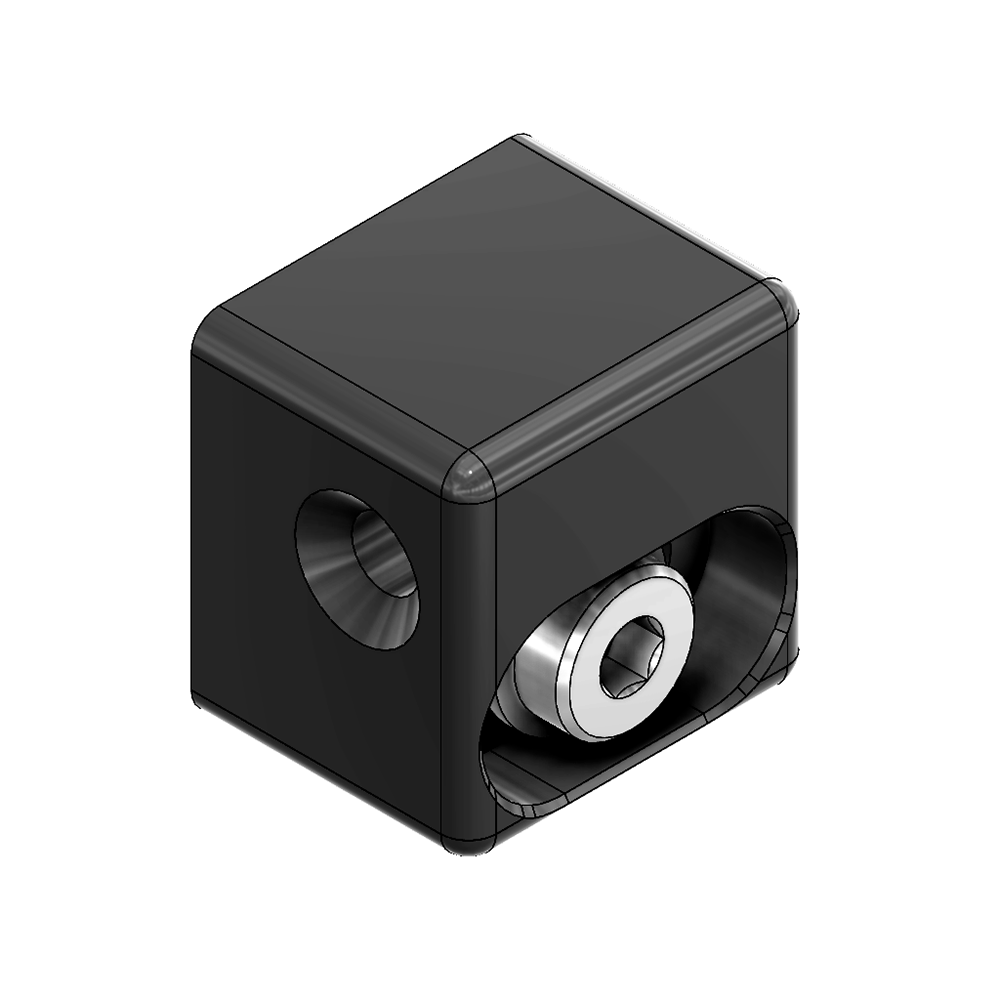 64-060-1 MODULAR SOLUTIONS PANEL CLAMP<BRE>M6 QUICK LOCKING BLOCK FOR PANELS WITH HARDWARE